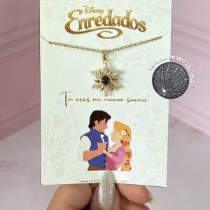 Collar Rapunzel - Sol “Te amo en 100 idiomas”